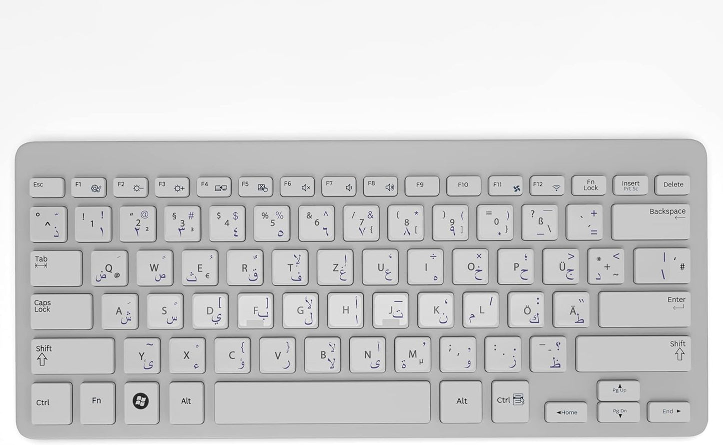 Arabische Aufkleber für PC/Laptop & Notebook Tastaturen 14x14mm