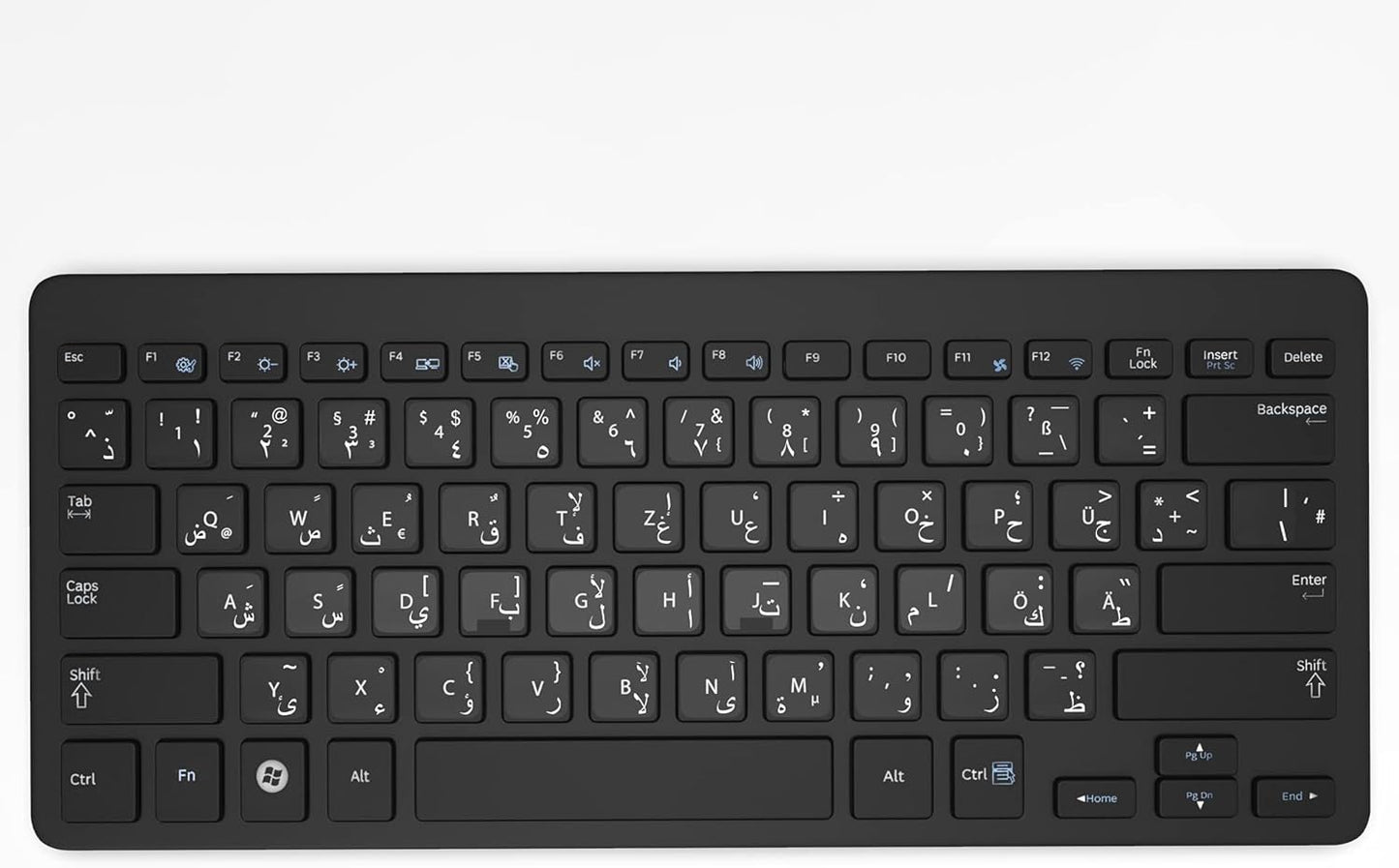 Arabische Aufkleber für PC/Laptop & Notebook Tastaturen 14x14mm